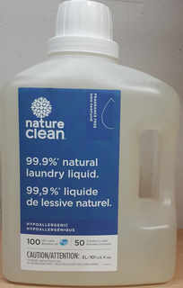 Laundry Liquid - Fragrance Free (Nature Clean)
